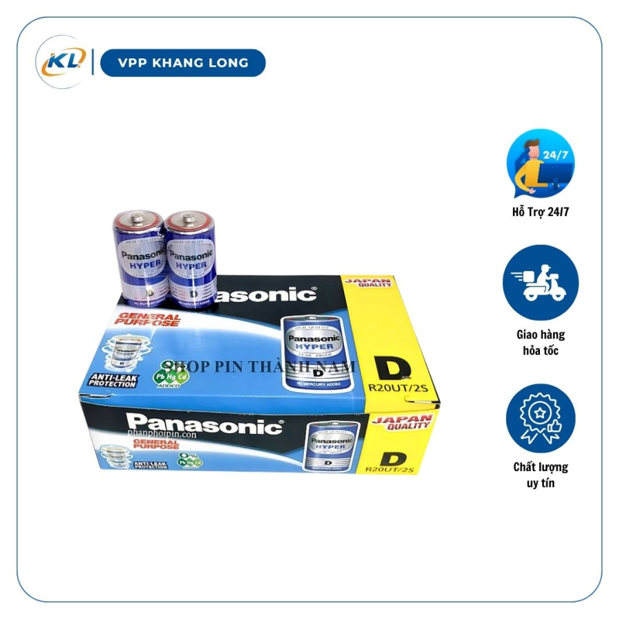 Pin đại Panasonic R20UT/2S